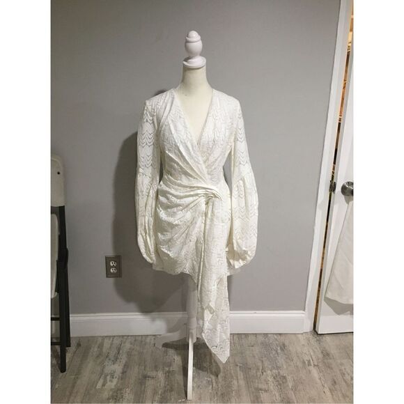 ACLER HANLEY LACE Wrap Dress Size 10 NWT - Picture 7 of 10